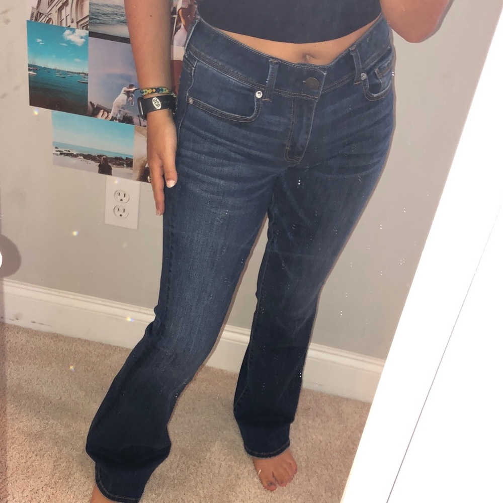 American eagle flare jeans